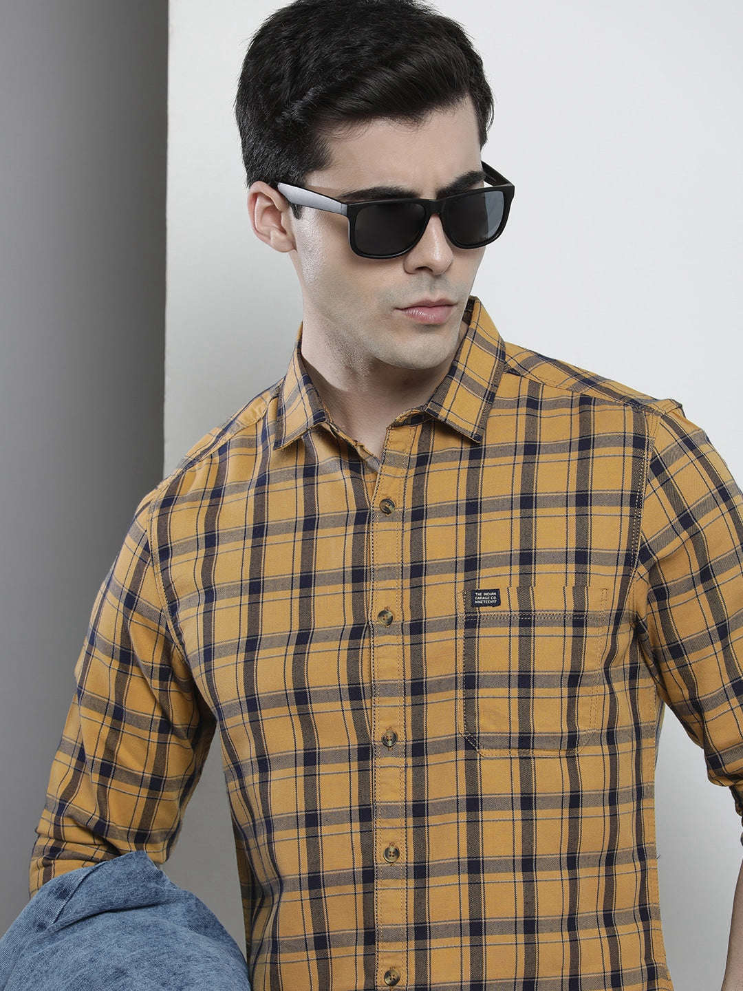 Shop Men Check Shirt Online.