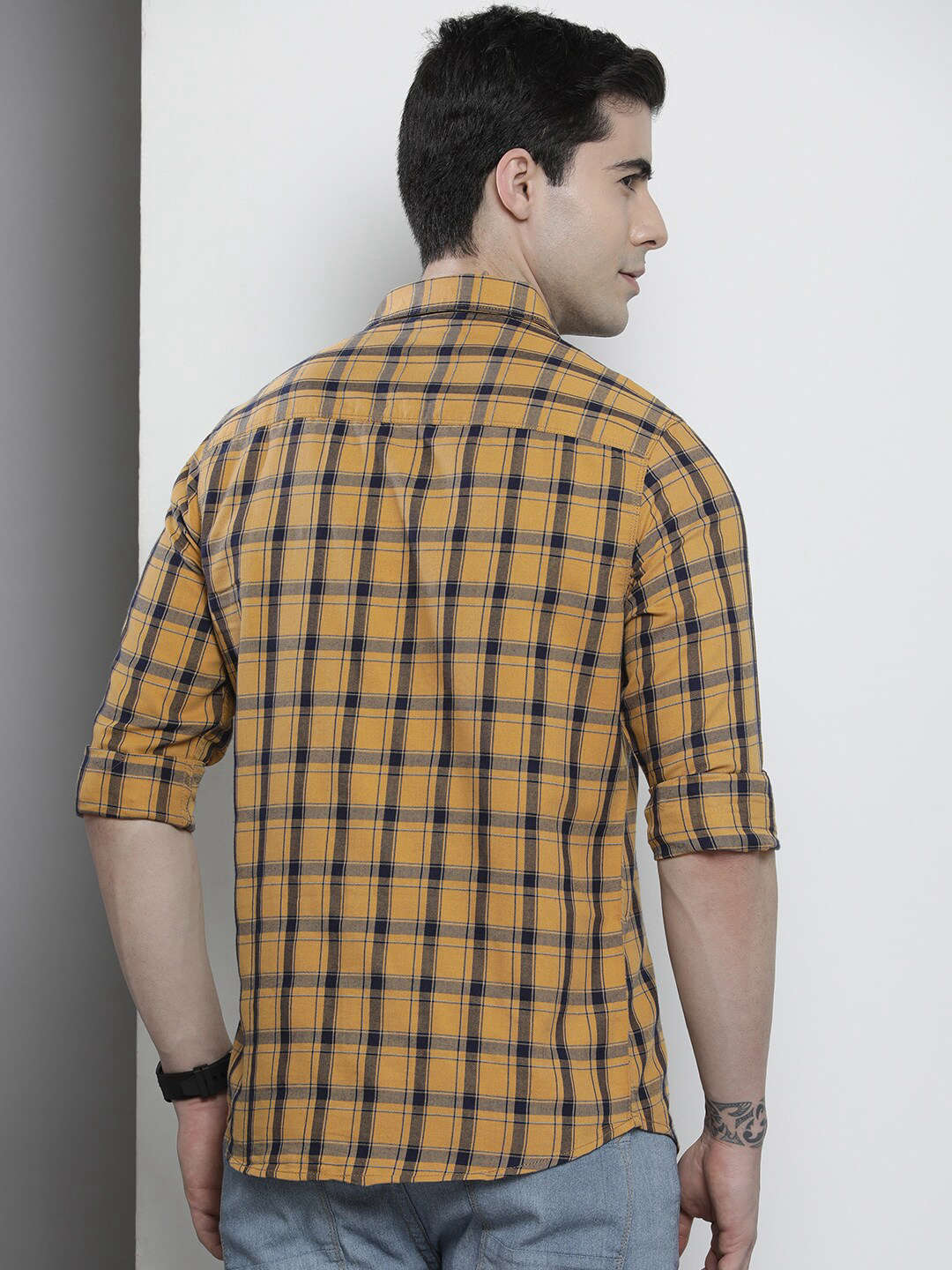 Shop Men Check Shirt Online.