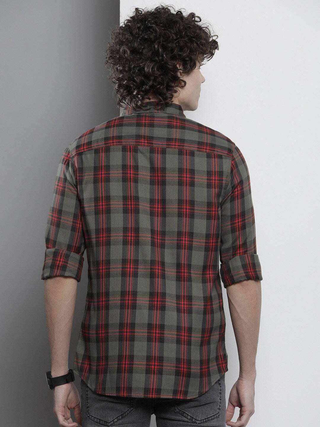 Shop Men Check Shirt Online.