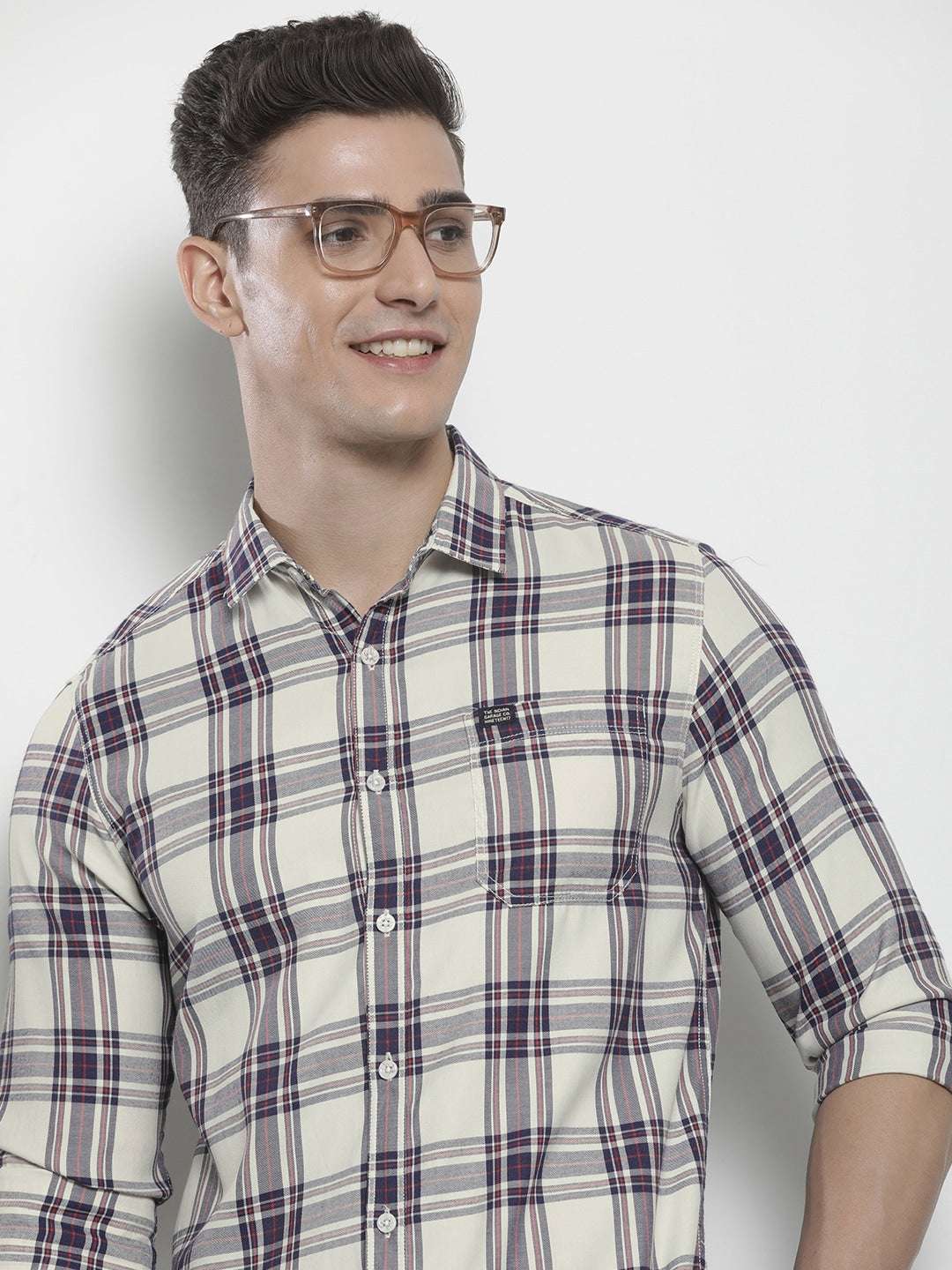 Shop Men Checkered Shirt Online.