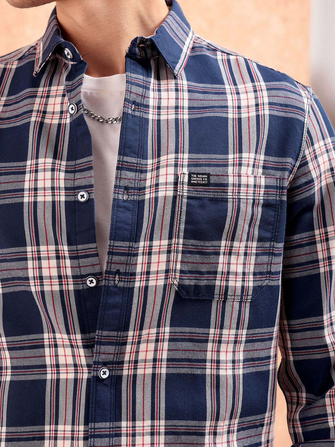 Shop Men Checkered Shirt Online.