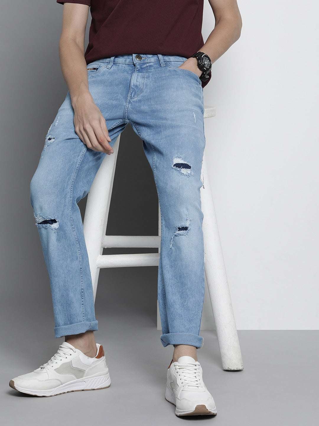 Shop Men Slim Fit Jeans Online.