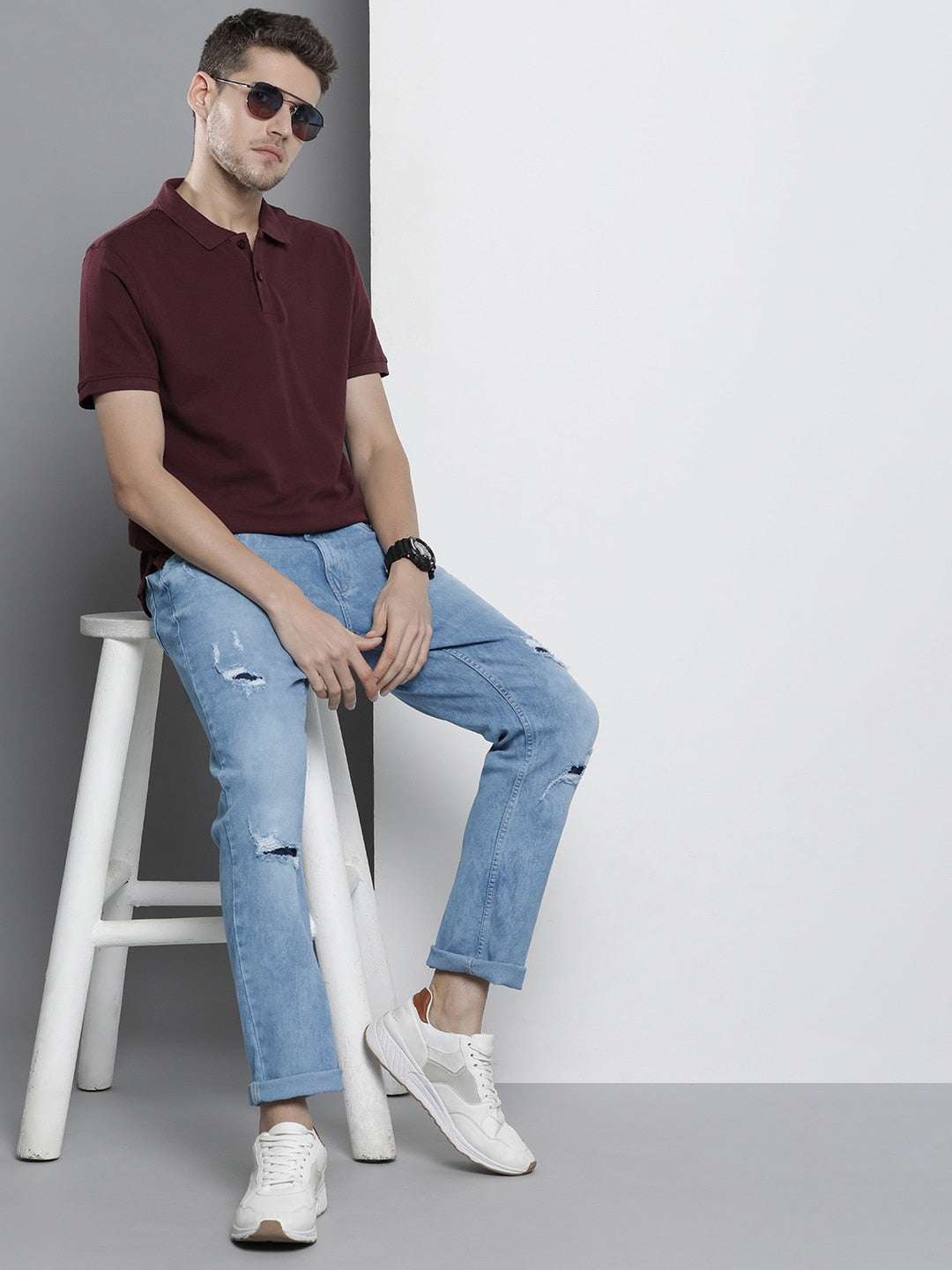 Shop Men Slim Fit Jeans Online.