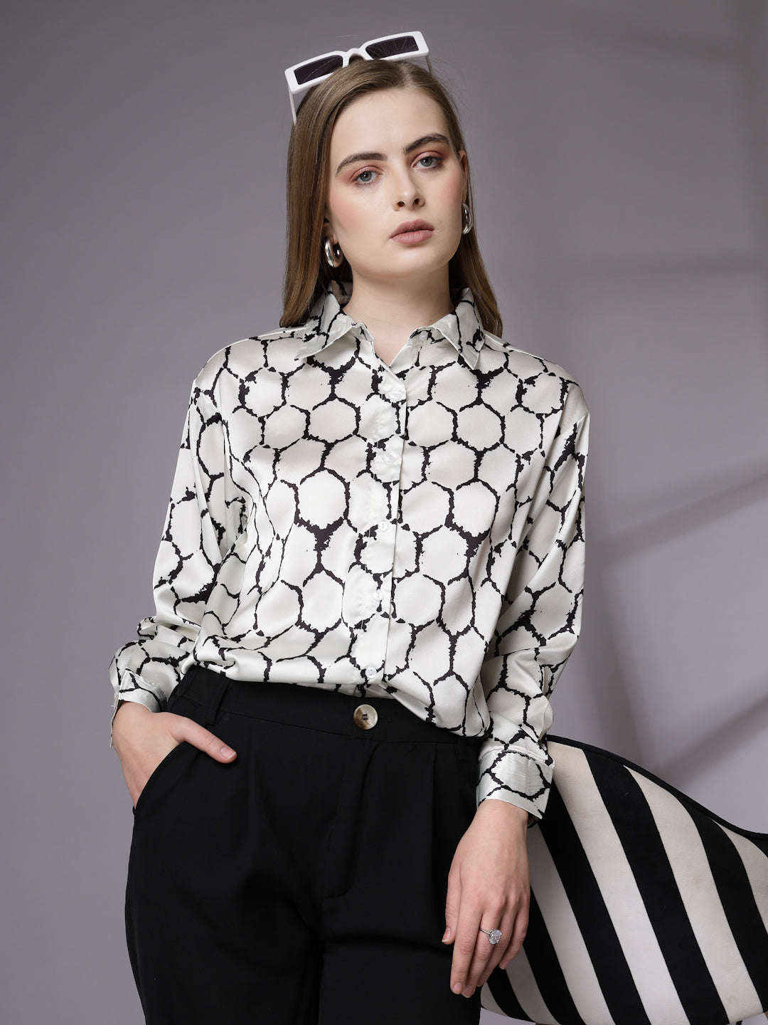 Shop Women Printed Shirt Online.