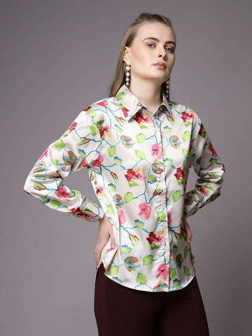 Shop Women Printed Shirt Online.