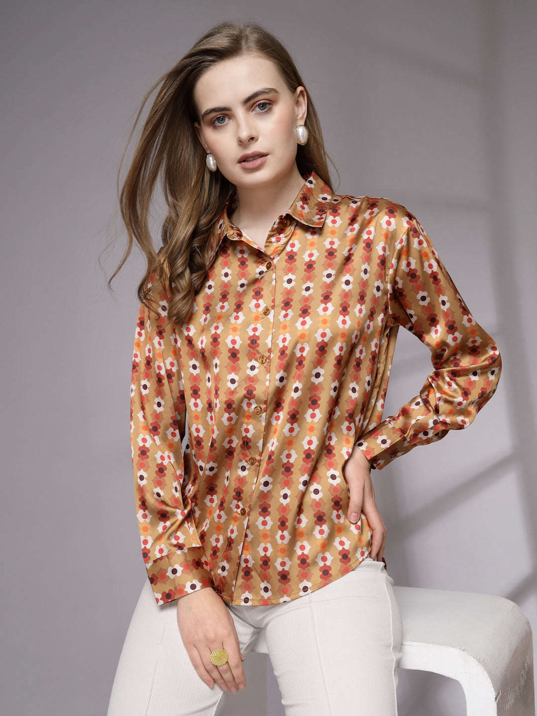 Shop Women Printed Shirt Online.