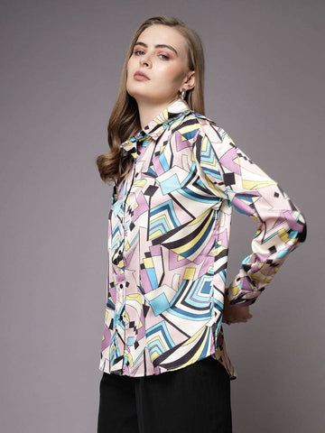 Shop Women Printed Shirt Online.