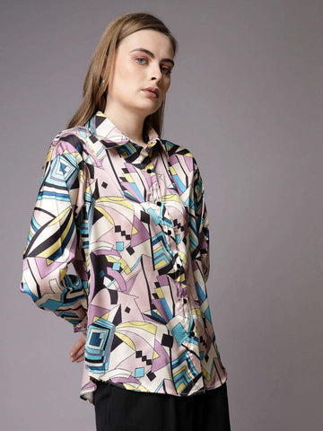 Shop Women Printed Shirt Online.