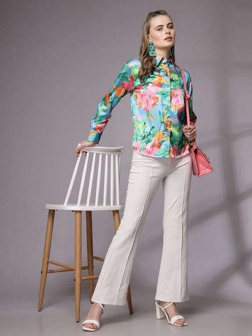Shop Women Printed Shirt Online.
