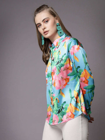 Shop Women Printed Shirt Online.