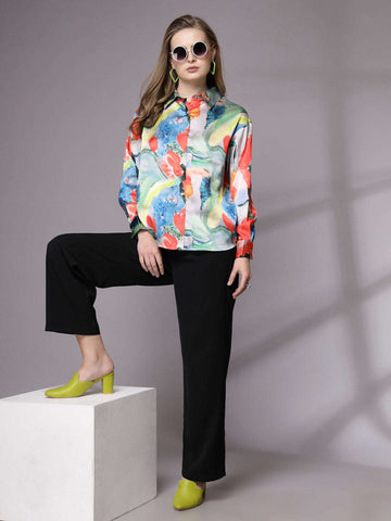 Shop Women Printed Shirt Online.