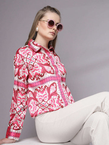 Shop Women Printed Shirt Online.