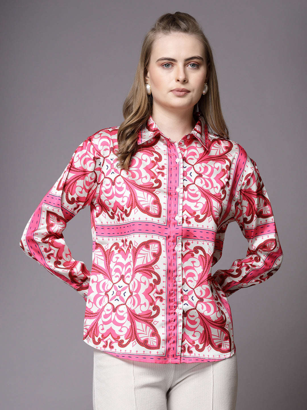 Shop Women Printed Shirt Online.