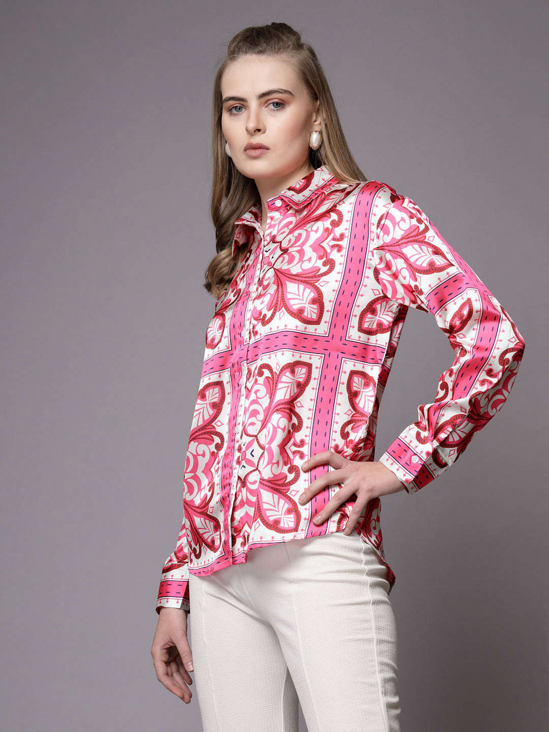 Shop Women Printed Shirt Online.