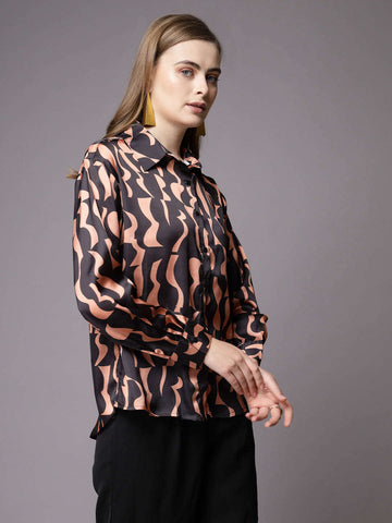 Shop Women Printed Shirt Online.