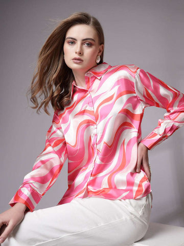 Shop Women Printed Shirt Online.