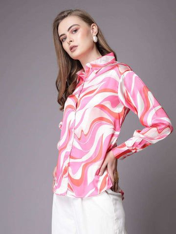 Shop Women Printed Shirt Online.