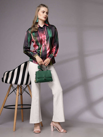 Shop Women Printed Shirt Online.