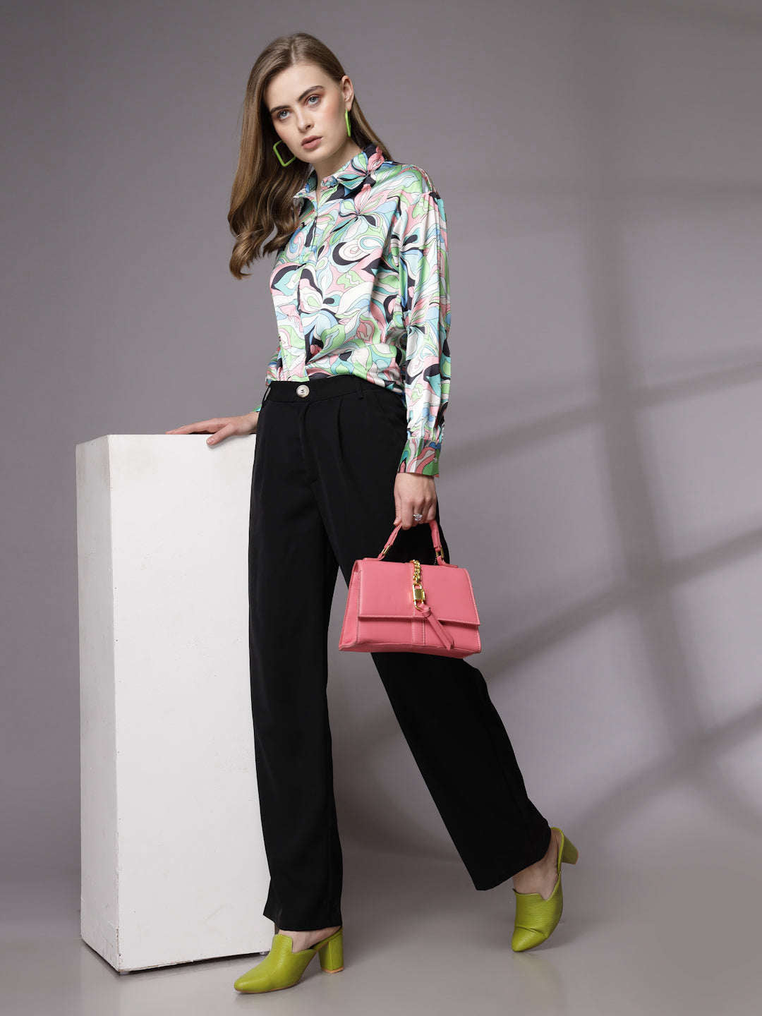 Shop Women Printed Shirt Online.