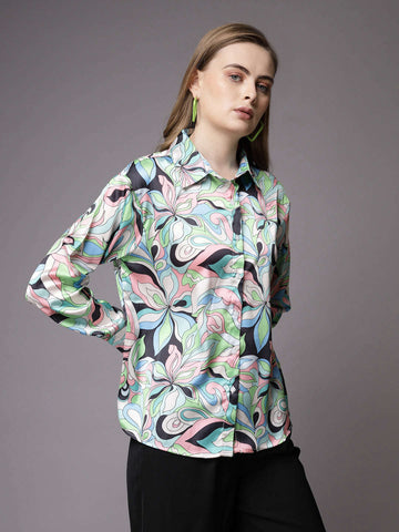 Shop Women Printed Shirt Online.