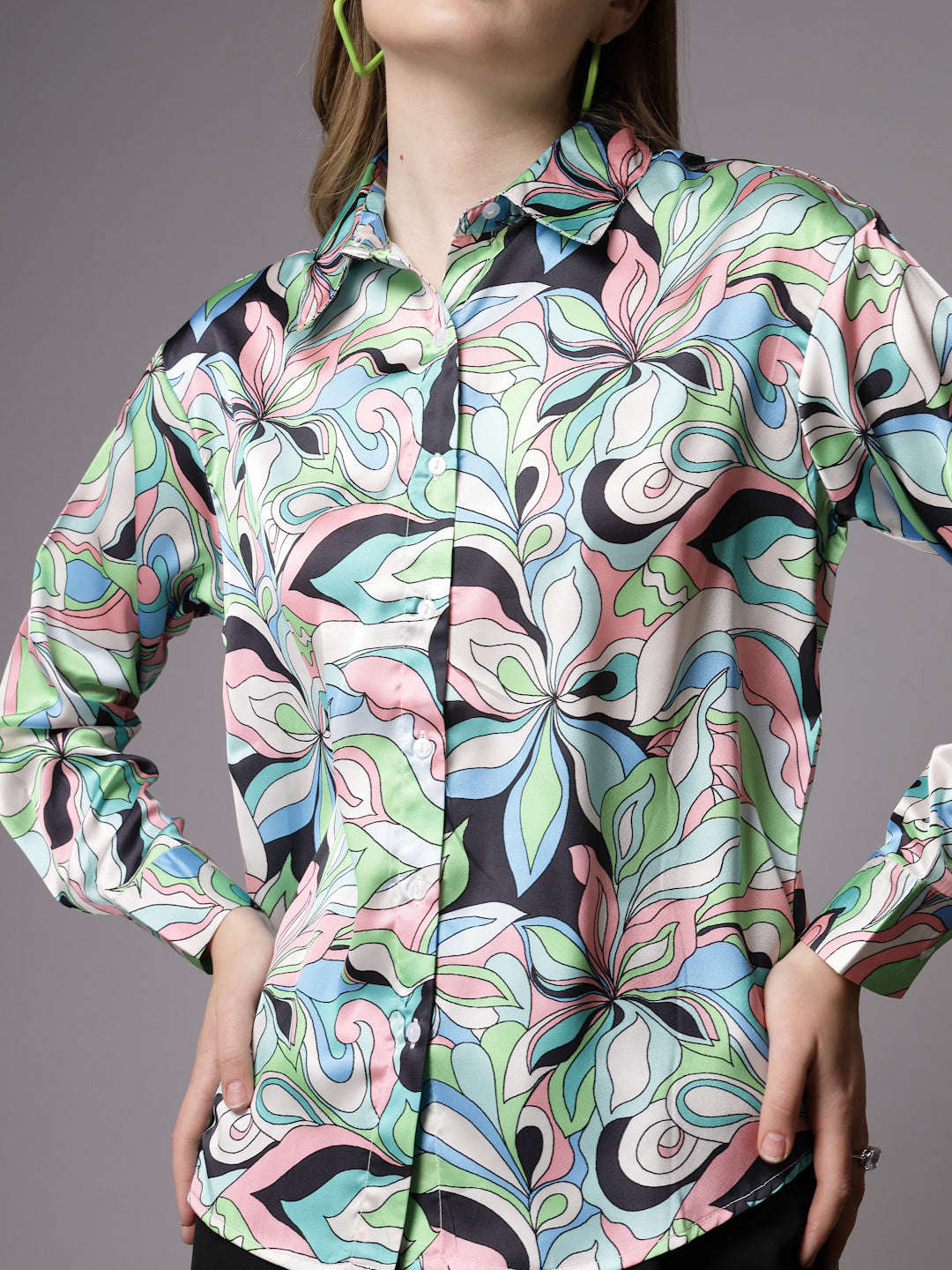 Shop Women Printed Shirt Online.