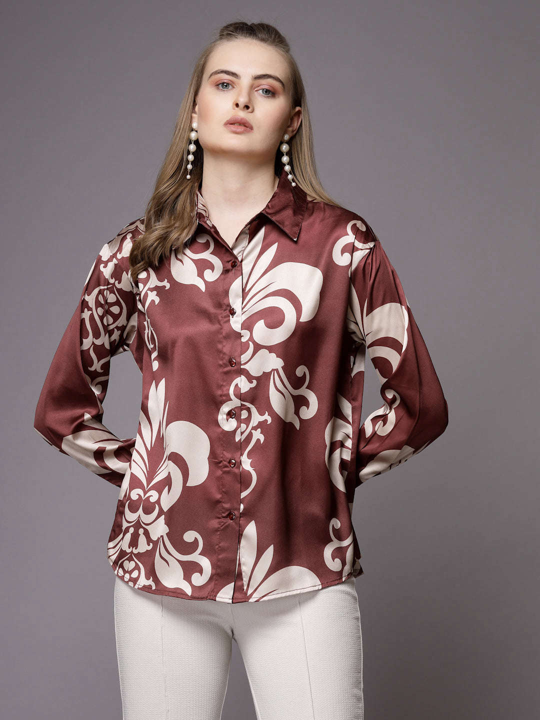 Shop Women Printed Shirt Online.