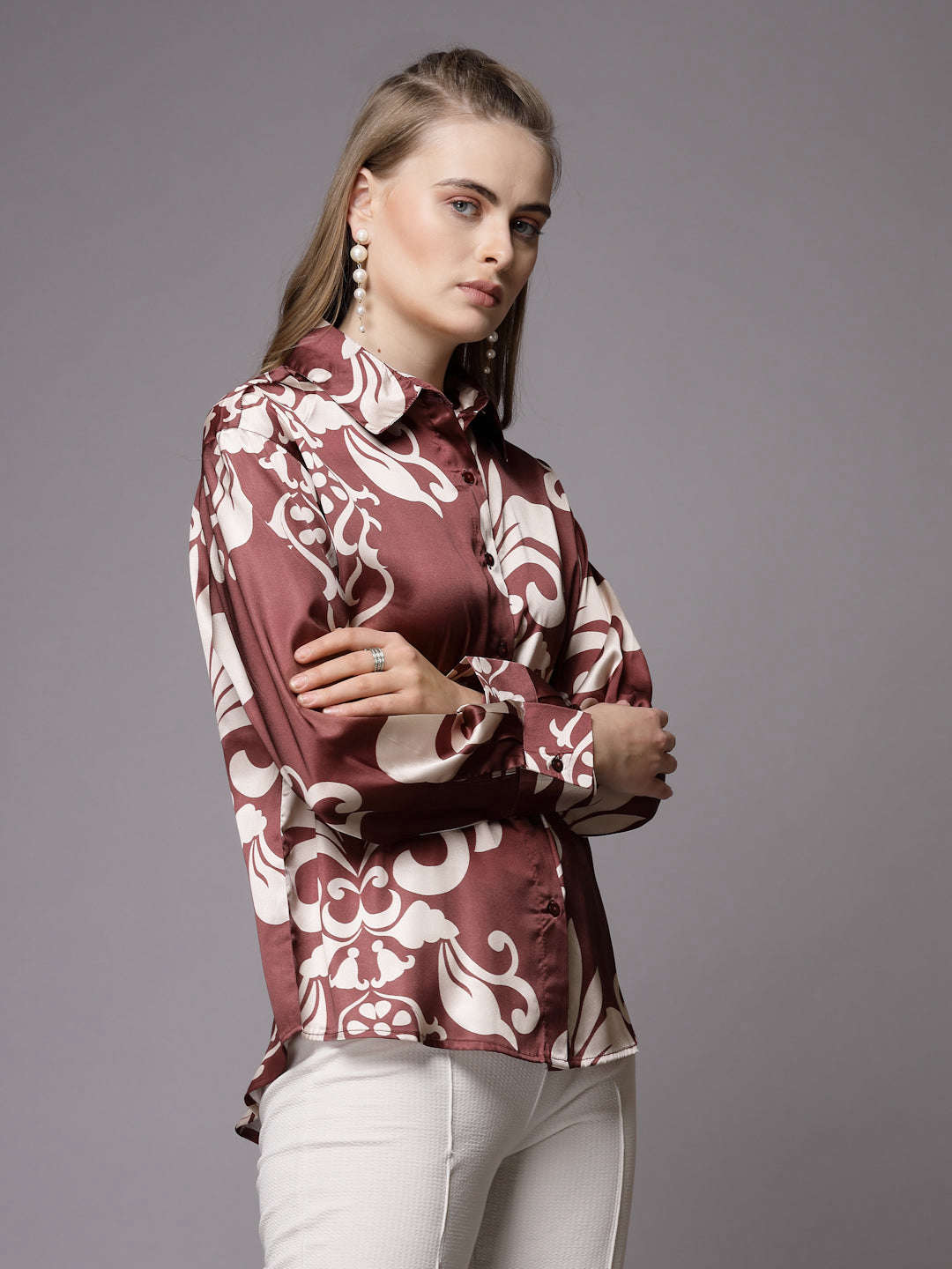 Shop Women Printed Shirt Online.