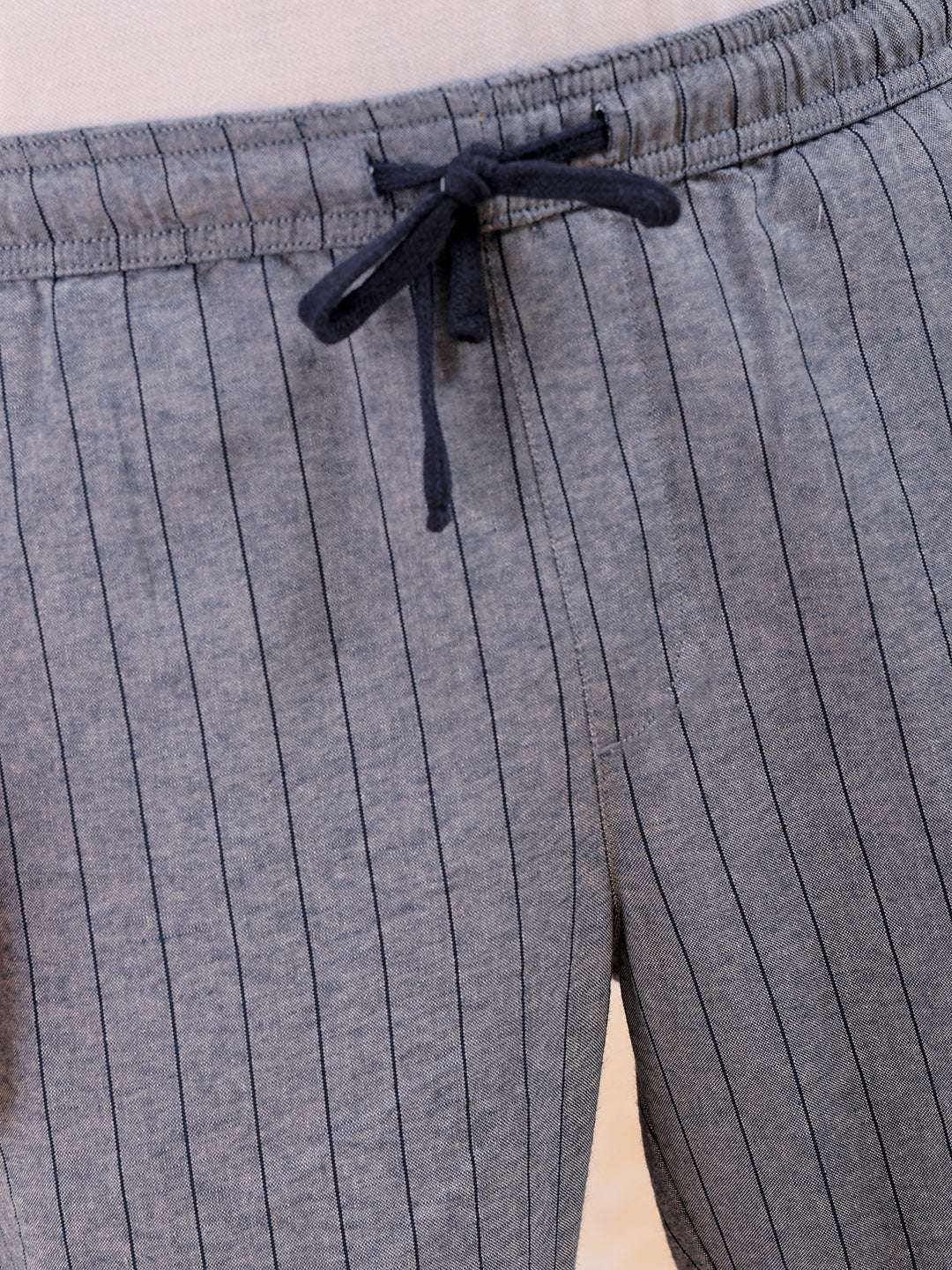 Shop Men Striped Trouser Online.