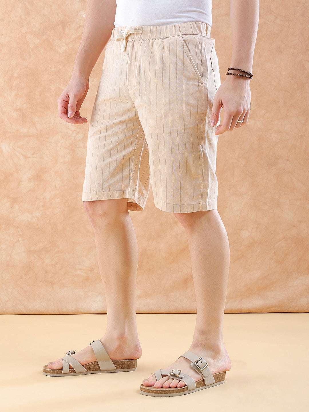 Shop Men Striped Shorts Online.