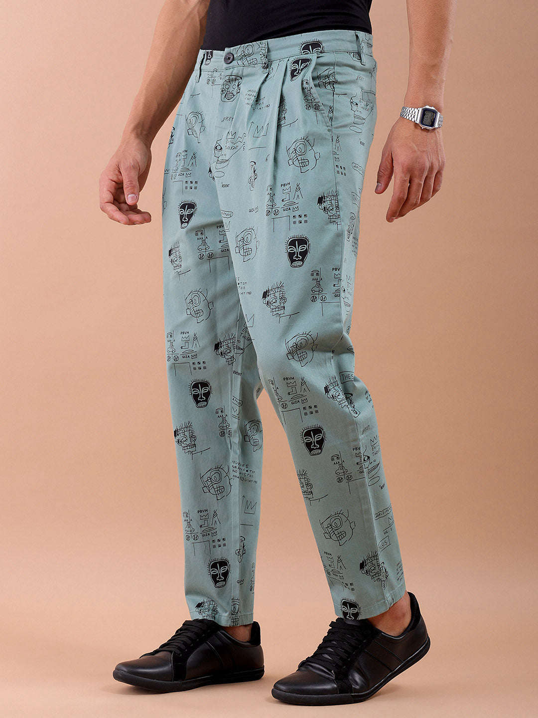 Shop Men Printed Trouser Online.