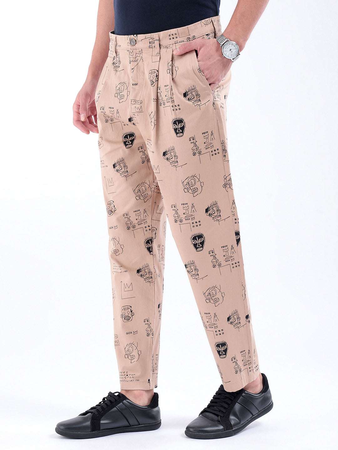 Shop Men Loose Fit Trouser Online.