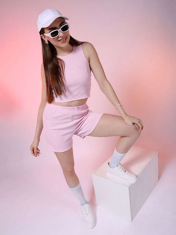 Shop Women Solid Co-Ords Online.