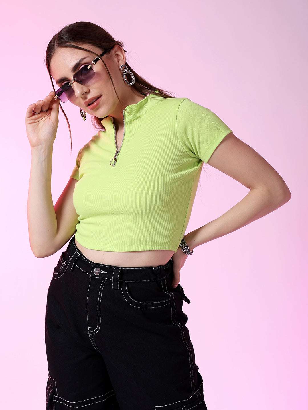 Shop Women Solid Top Online.