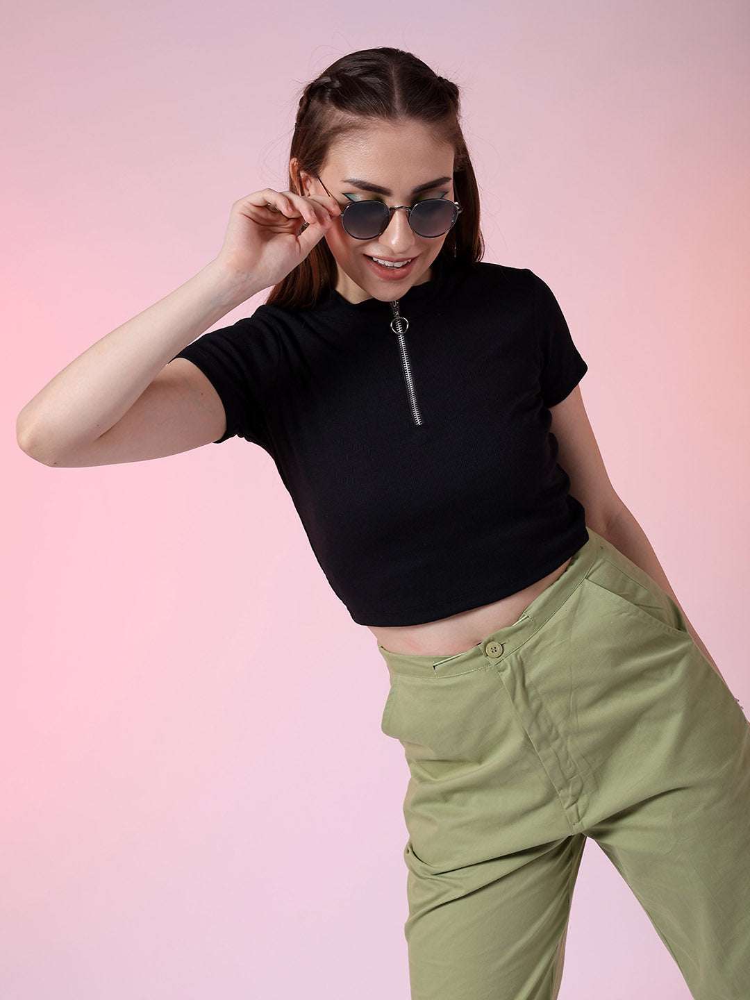 Shop Women Solid Top Online.