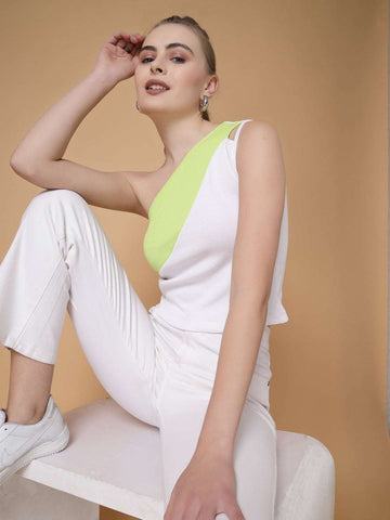 Shop Women Colourblocked Top Online.