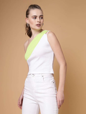 Shop Women Colourblocked Top Online.
