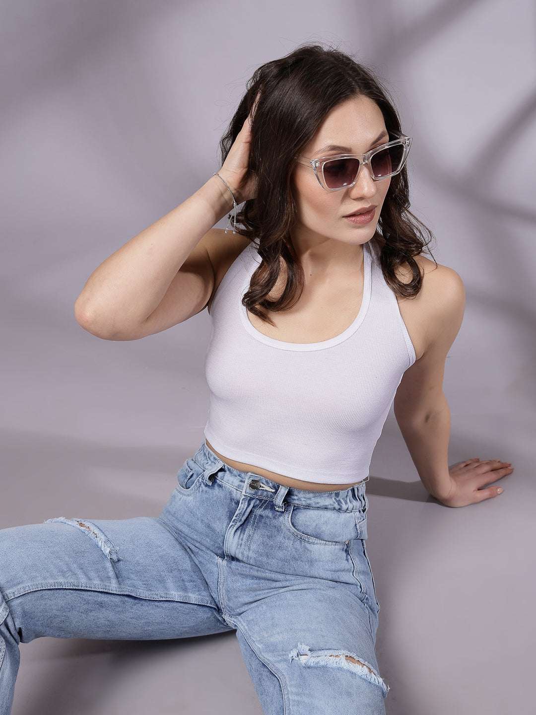 Shop Women Solid Top Online.