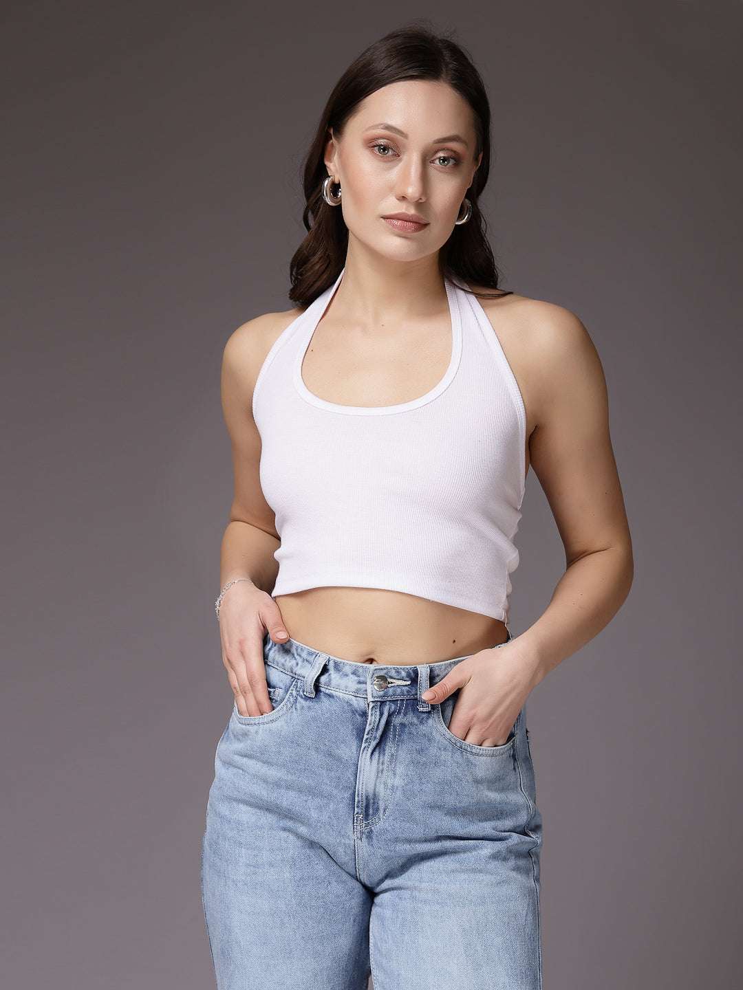 Shop Women Solid Top Online.