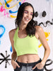 Shop Women Halter Neck Rib Top Online.