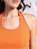 Shop Women Halter Neck Rib Top Online.