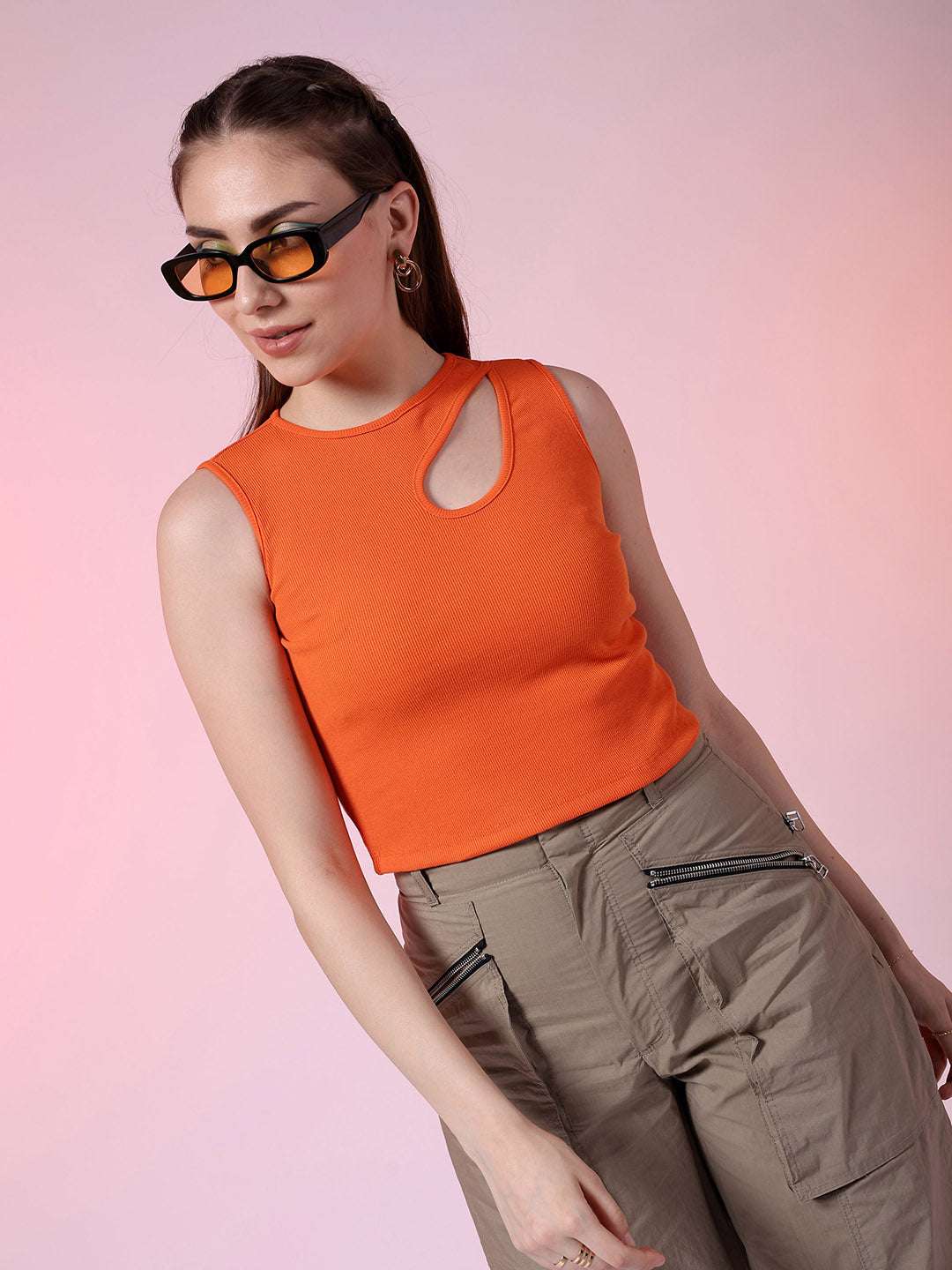 Shop Women Solid Top Online.