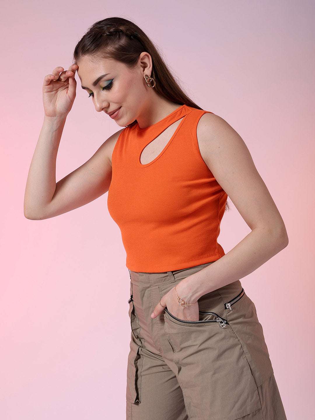 Shop Women Solid Top Online.