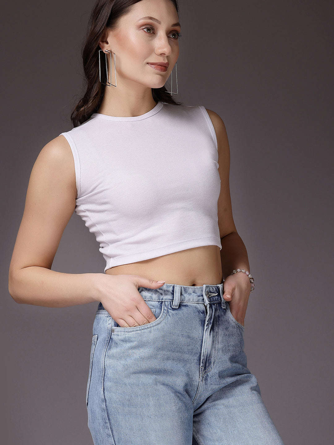 Shop Women Solid Top Online.