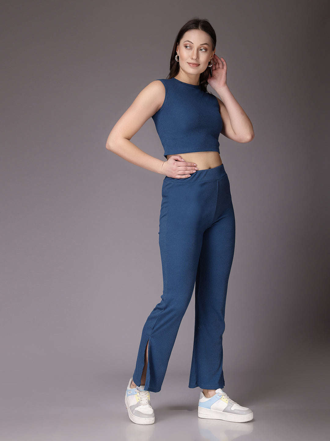 Shop Women Fit and Flared Co-Ords Set Online.