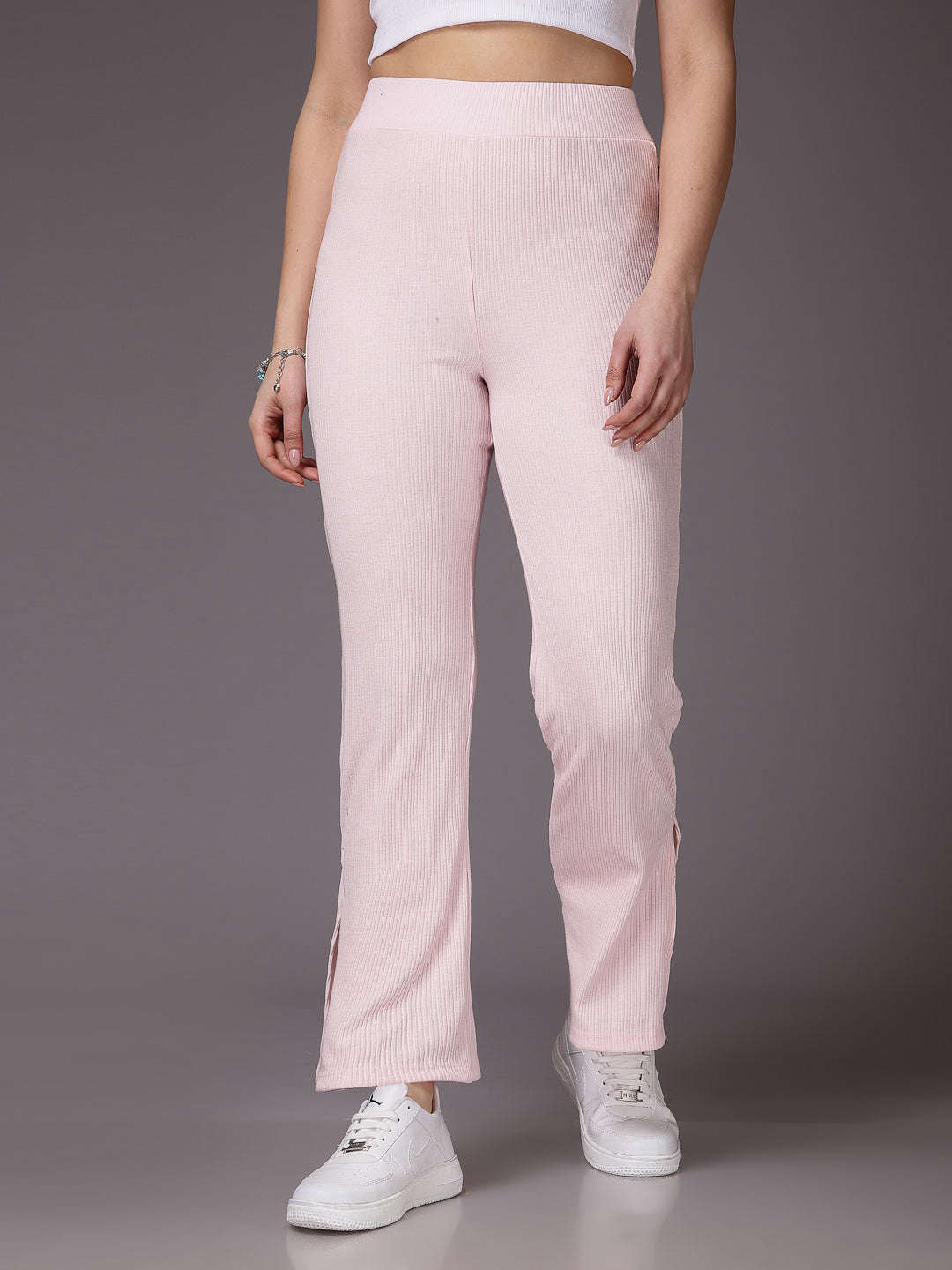 Shop Women Solid Trouser Online.