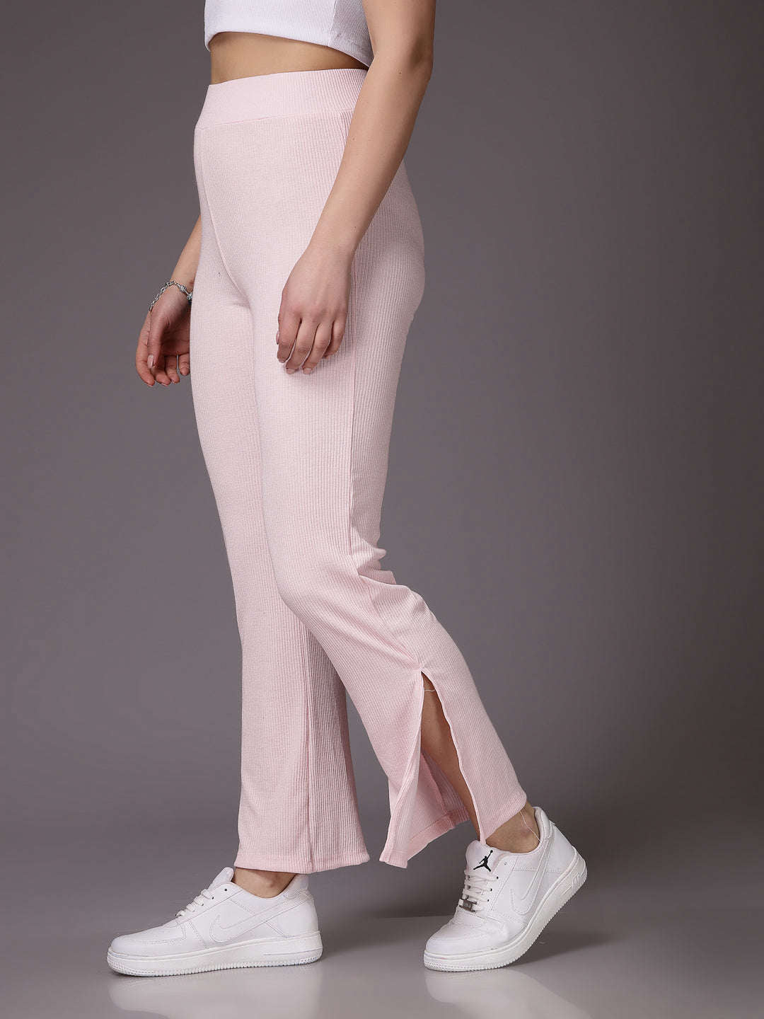 Shop Women Solid Trouser Online.