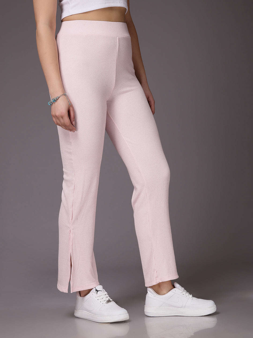 Shop Women Solid Trouser Online.