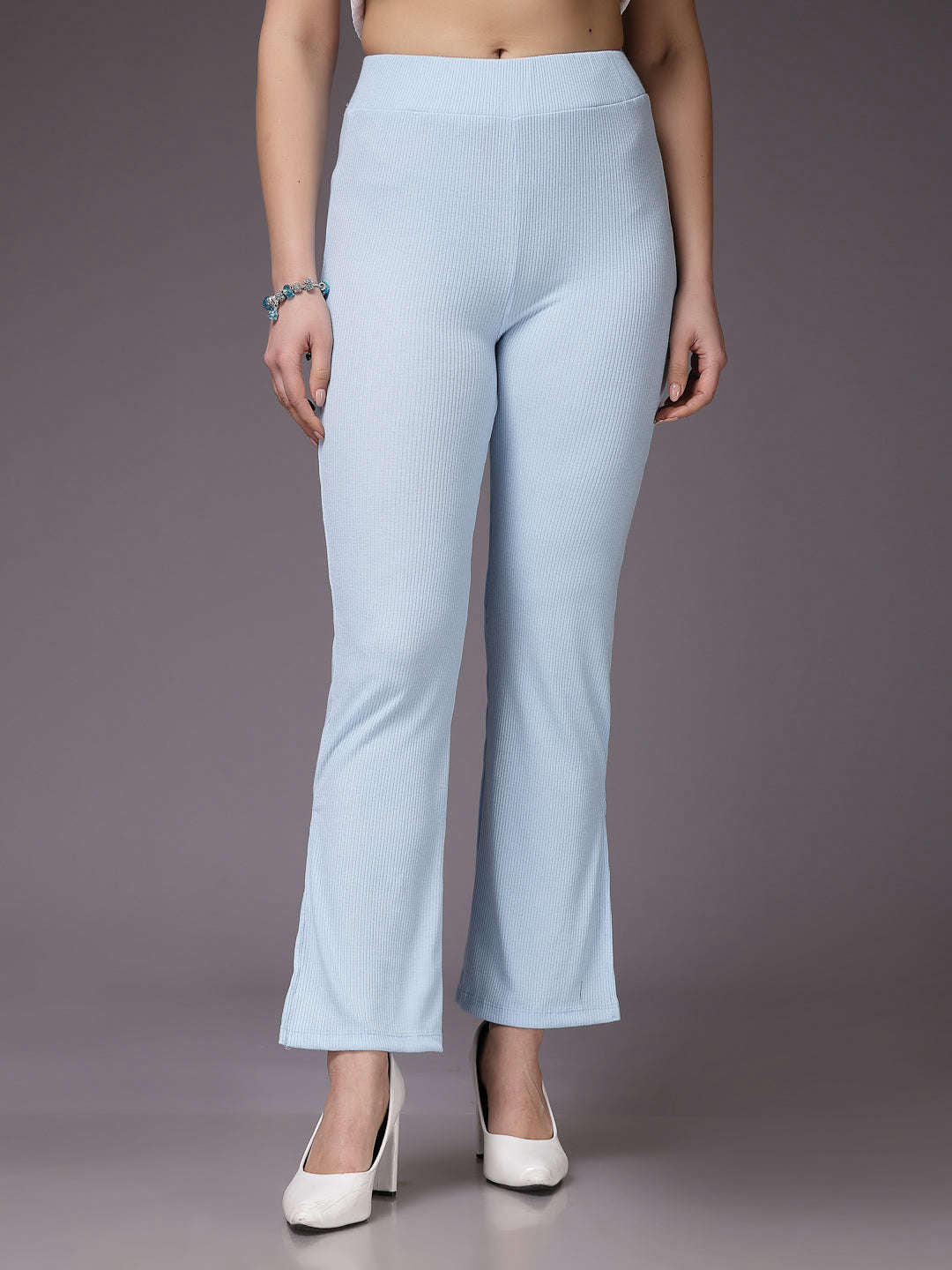 Shop Women Solid Trouser Online.