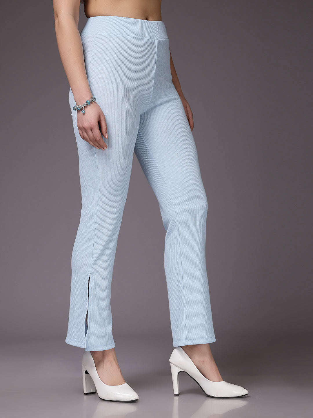 Shop Women Solid Trouser Online.