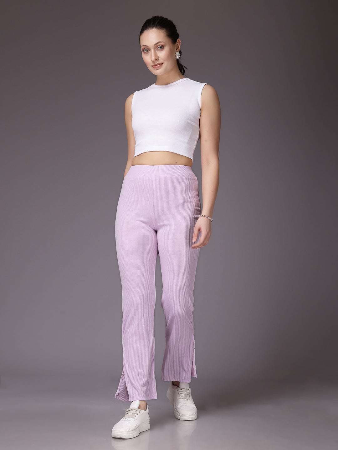 Shop Women Solid Trouser Online.